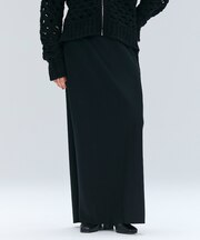 【VERY NaVY12月号掲載】MONTAIGNE / イージーウエストウールロングスカート