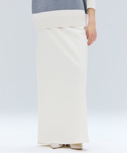 【VERY NaVY12月号掲載】MONTAIGNE / イージーウエストウールロングスカート