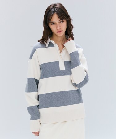 【洗える】TAFT / コットンカシミヤラガーニット