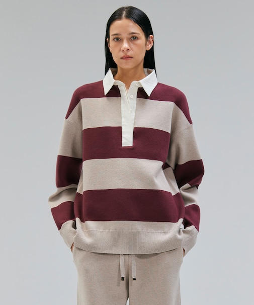 【洗える】TAFT / コットンカシミヤラガーニット