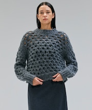 KOKOMO / ウールアルパカメッシュニット