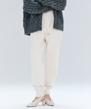 【洗える】TAFT / コットンカシミヤトラウザーパンツ