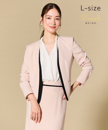 【Lsize・セットアップ対応】CINDY / ダブルカラージャケット