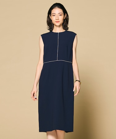 【セットアップ対応】CINDY / クルーネックドレス