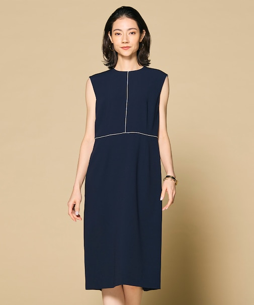 【セットアップ対応】CINDY / クルーネックドレス