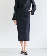 LAZUL / マリンボタンIラインスカート