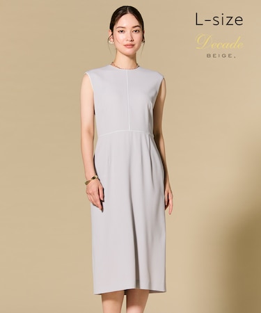 【L-size・セットアップ対応】CINDY / クルーネックドレス