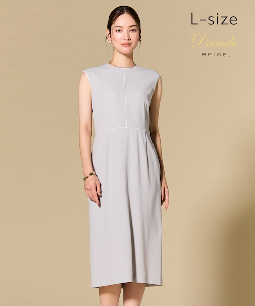 【L-size・セットアップ対応】CINDY / クルーネックドレス