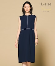 【L-size・セットアップ対応】CINDY / クルーネックドレス