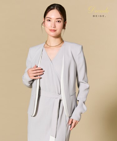 【セットアップ対応】CINDY / ダブルカラージャケット