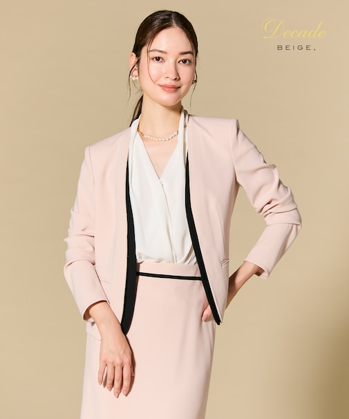 【セットアップ対応】CINDY / ダブルカラージャケット