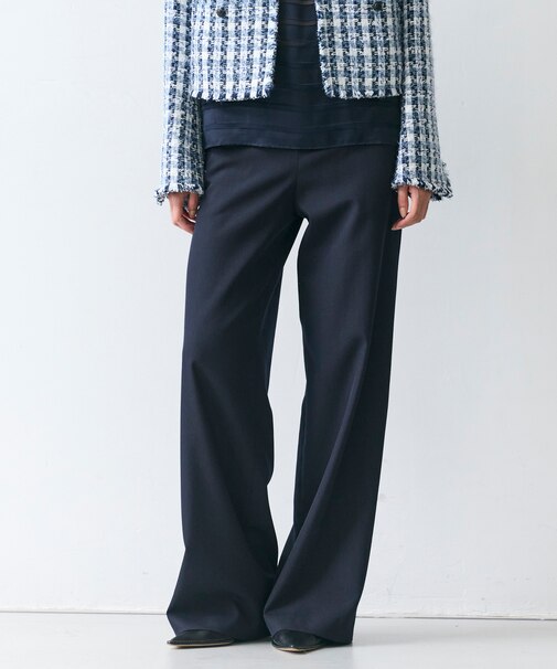 LAZUL / マリンボタンワイドパンツ