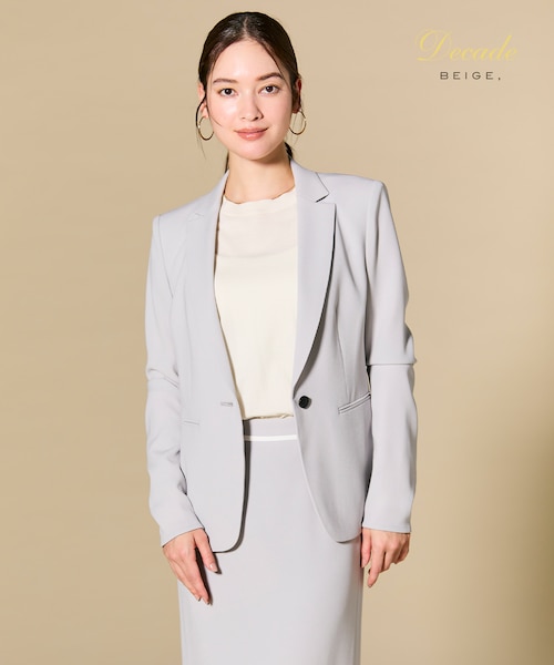 セットアップ対応】CINDY / テーラードジャケット｜ベイジの通販
