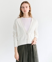 HELIODOR / マリンボタンクロップドカーディガン