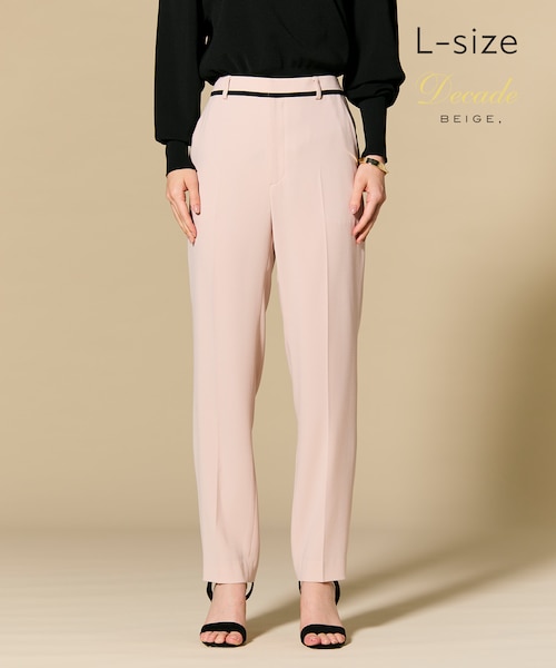 L-size・セットアップ対応】CINDY / クロップドパンツ｜ベイジの通販