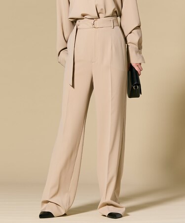 【セットアップ対応】SPHENE / ハイウエストDカンストレートパンツ