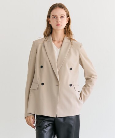 【セットアップ対応】SPHENE / ダブルブレストピークドラペルジャケット