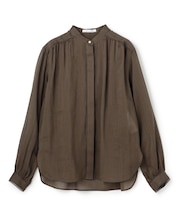 PAULINE / リネンヴィスコースレースブラウス