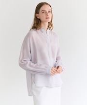 PAULINE / リネンヴィスコースレースブラウス