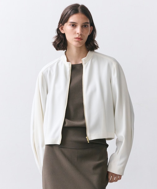 RUE / ドライタッチコンパクトブルゾン