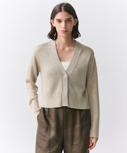 SPESSARTINE / Vネッククロップドカーディガン