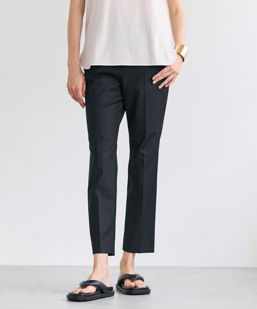 CELEST / ウエストゴム イージーストレートパンツ