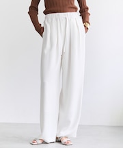 RUE / ドライタッチイージーセミワイドパンツ