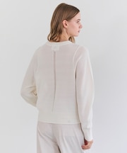 ARSENOPY / コットンドライタッチクルーネックニット