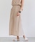 MALLOW / コットンタック イージーフレアスカート