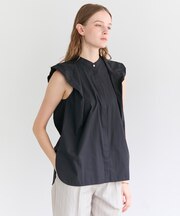 MALLOW / コットンタック バルーンスリーブブラウス