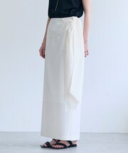 【イージーケア・セットアップ対応】BATEAU / サイドディテール Iラインスカート