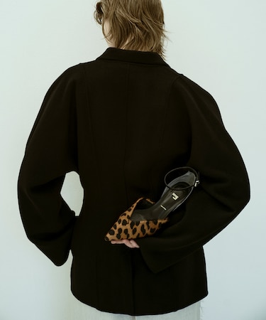 【一部店舗限定】HENRI EN VARGO / DEBORAH レオパード ストラップパンプス