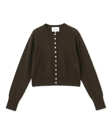 MASON / シルククルーネックカーディガン