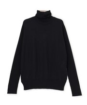 【新色追加】LA MONNAIE /  カラーブロッキングタートルニット
