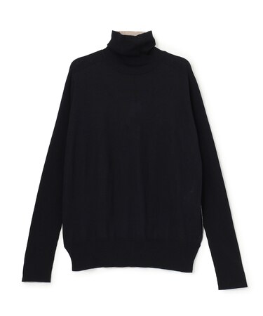 【新色追加】LA MONNAIE /  カラーブロッキングタートルニット