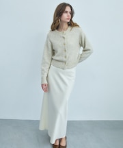 QUINCY / 2WAYフェザーニット