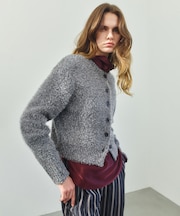 QUINCY / 2WAYフェザーニット