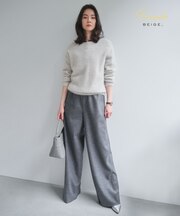【セットアップ対応】CORBY / ウールイージーワイドパンツ