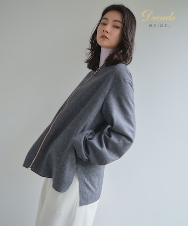 【セットアップ対応】CORBY / ウールジップジャケット