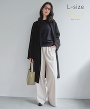 【Lsize・セットアップ対応】CORBY / ウールイージーワイドパンツ