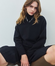 POMPE / ウールカシミヤ Vネックニット