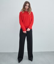 POMPE / ウールカシミヤ レイヤードニット