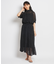 【セットアイテム】ドット楊柳 シアー ブラウス×イレヘム スカート