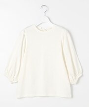 【UVケア】バックリボンボリュームスリーブ Tシャツ