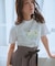 【洗える】フルーツモチーフプリント Tシャツ