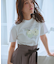 【洗える】フルーツモチーフプリント Tシャツ