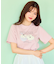 【洗える】フルーツモチーフプリント Tシャツ