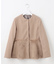 ペプラムファー ジャケット