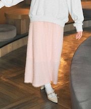 シャギーナロー スカート