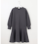 【洗える】バックリボンダンボール ワンピース